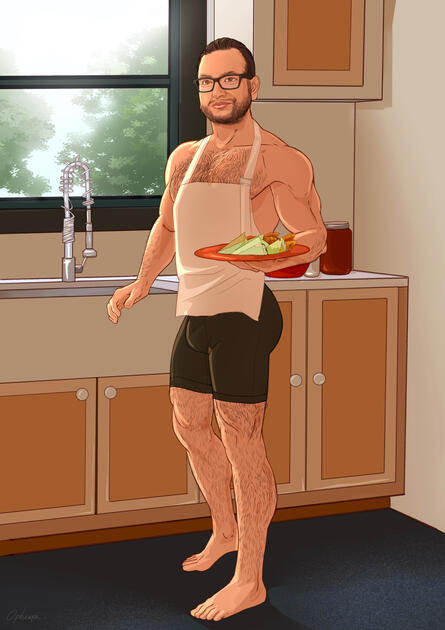 full body with background